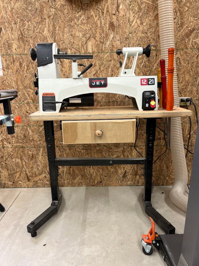 diy wen lathe stand